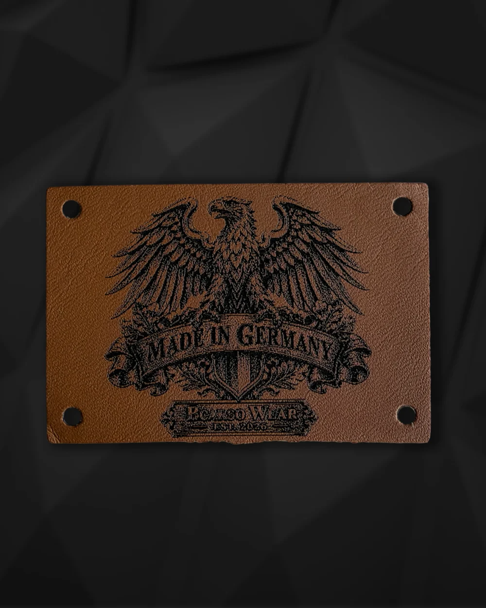 Patch – Made in Germany Braun